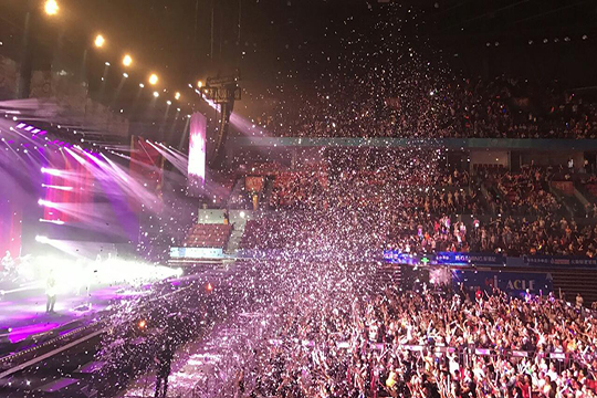 畅享摇滚，mile米乐集团LED大屏“耀”你好看！