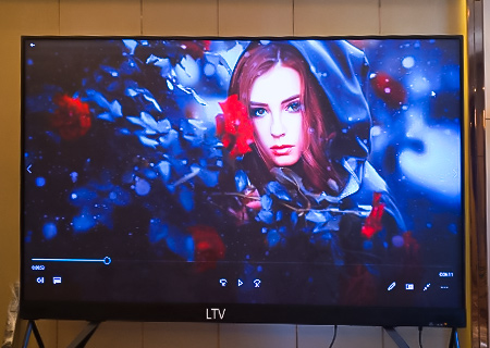 mile米乐集团LTV一体机亮相康帝国际酒店宴会厅