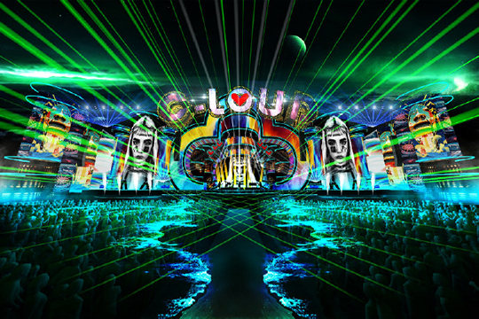 mile米乐集团4000m²巨屏助力深圳大鹏音乐嘉年华震撼开唱 