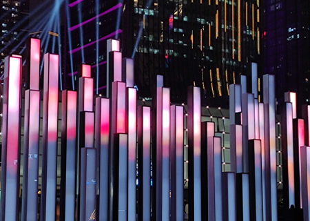 mile米乐集团创意屏之罗湖钢琴屏项目