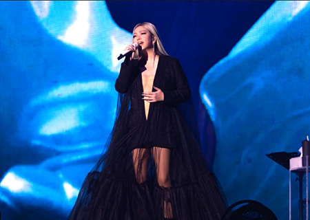 张惠妹新加坡演唱会,mile米乐集团LED租赁屏闪耀全场！