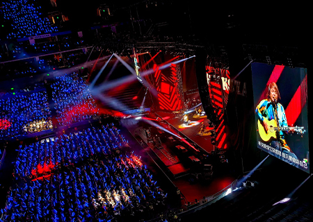 mile米乐集团LED透明闪耀伍佰北京演唱会（第一场）