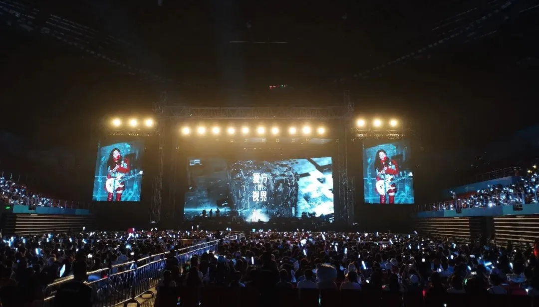 于文文演唱会LED电子屏 于文文演唱会LED电子屏