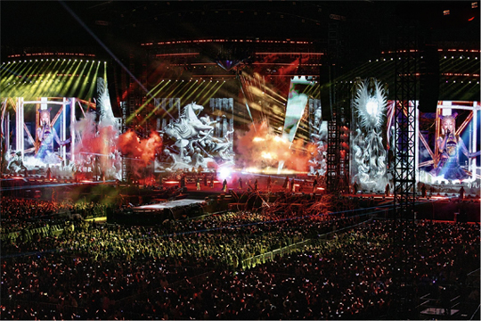 太炸了！mile米乐集团LED巨幕燃爆张韶涵镇江演唱会，超燃舞台气场全开！